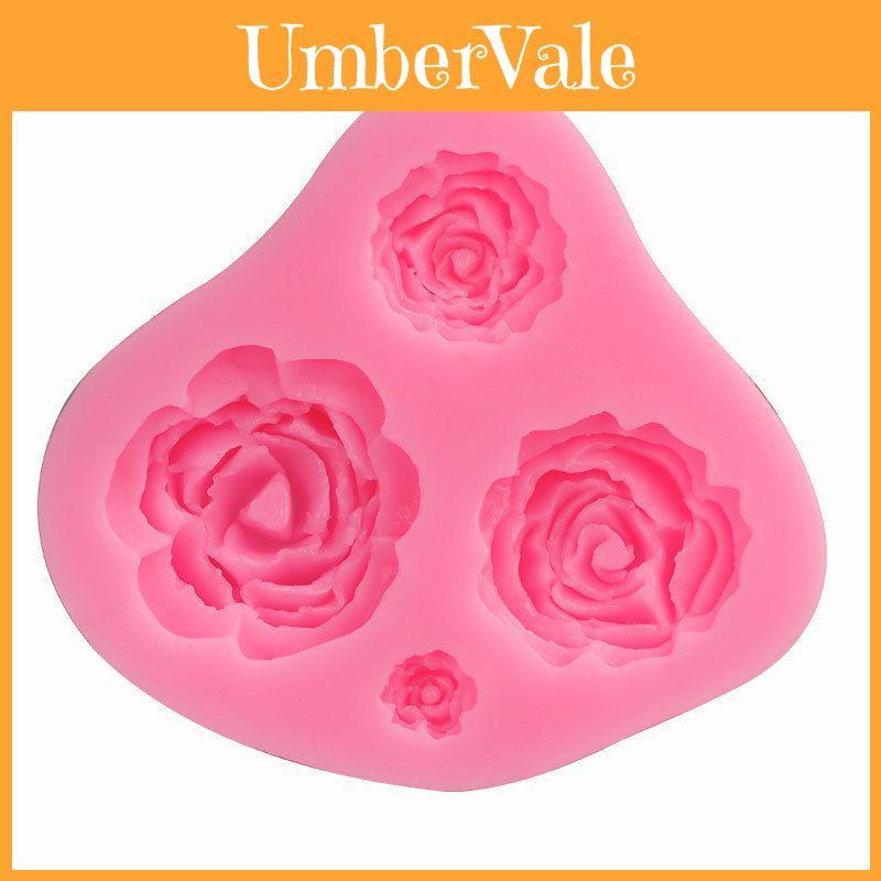 Flexible And Reusable Silicone Sugarcraft Mold For Diy Cake Decorating And Chocolate Baking