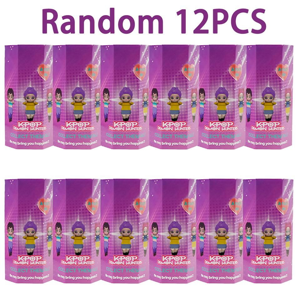 K Pop Demon Hunters Collectible Mini Figures Blind Box Derpy Tiger Rumi Mira Zoey Sussy Doll Fan Gift Christmas Birthday Gift