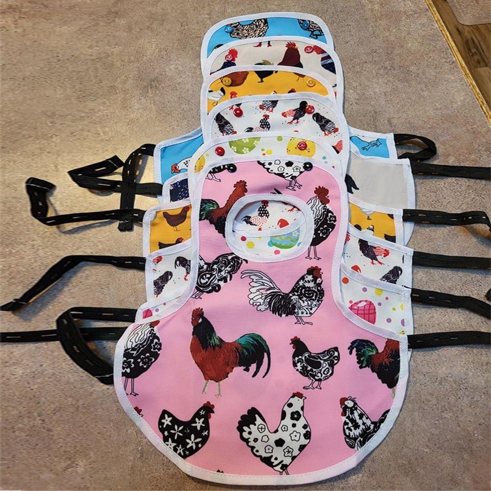 Washable Poultry Back Protector Protective Chicken Saddle Apron  Poultry Back Protector
