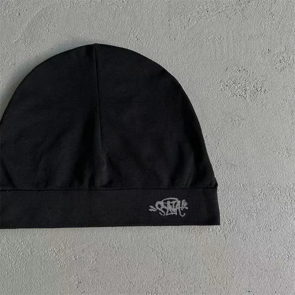 Sy Skull Hat Sy Running Cap2025 New Fabric Sy Beanie Hat Menwomen Paragraph Quality Cap Y2k Warm Caps One Size