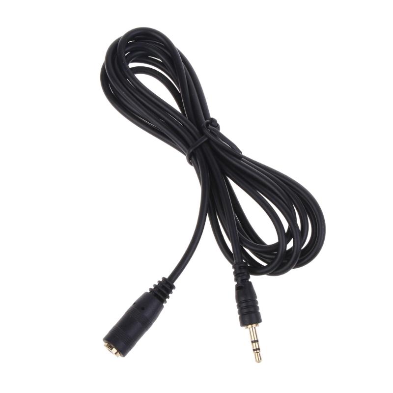 150cm/300cm 2.5mm Male to Female Jack Extension Cord Audio AUX Cable Wire Line for 2.5mm Smartphones Headphones