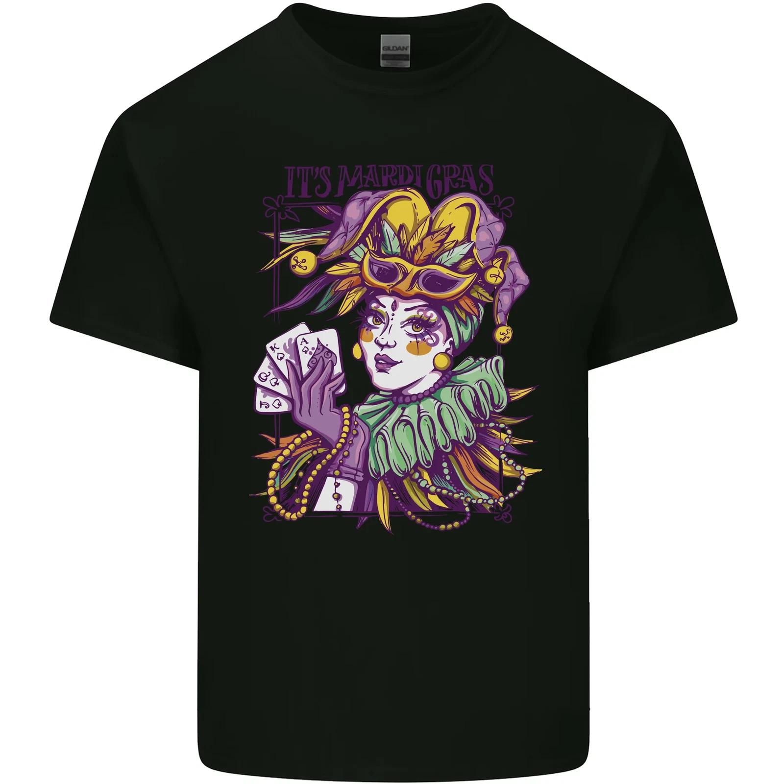 Carnival Its Mardi Gras Kids T-Shirt Childrens S