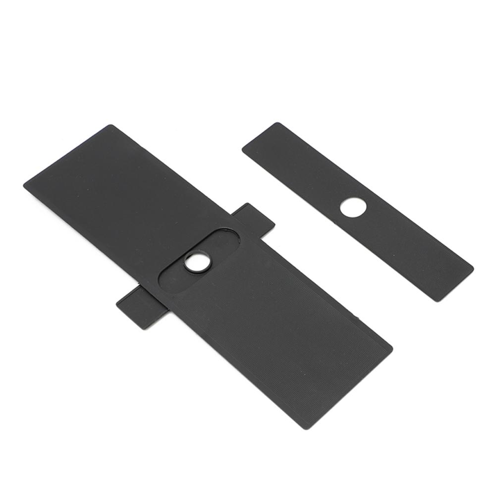 Car Gear Shift Panel Dust Cover Shift Lever Panel Trim Strip Rubber For Mitsubishi Pajero Montero V93 V97 V98 8015A066 8015A065