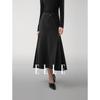 French Lambswool Fishtail Midi Skirt