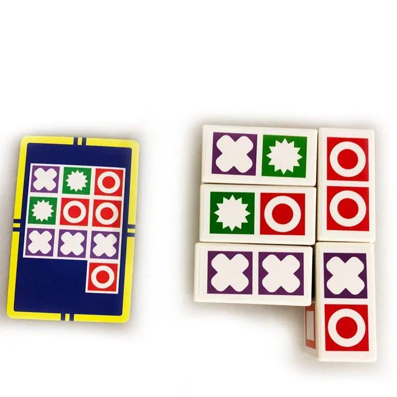 Non-Toxic Montessori Kids Space Logical Thinking Board Game Matching Puzzle Family Tables Games Children Interactive Educational Toys