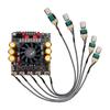 DC 18-50V ZK-SUB1200Q Qualcomm APTX Version Qcc3034+Es9023 With Subwoofer Extension BT Digital Amplifier Board 600W * 2