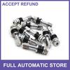 10pcs Aluminum Alloy Motorcycle Tubeless Wheel Tire Valves Stems Rim Universal