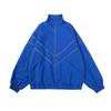 Chaqueta Abrigo para Hombre Hip Hop Street Raya Reflectante Chaqueta con Cremallera Cortavientos Harajuku Chaqueta Fina Abrigo Deportivo