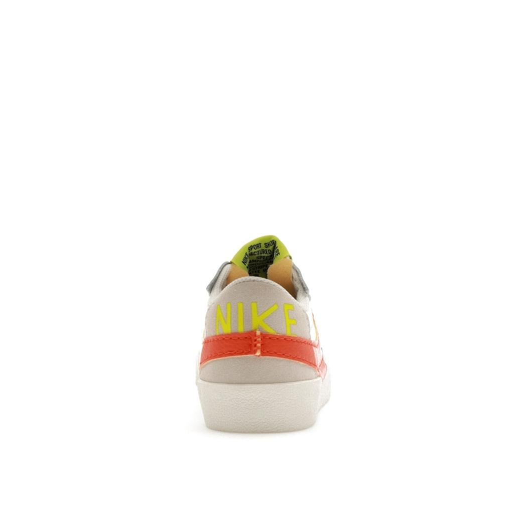 Nike Blazer Low 77 Jumbo Sail Rush Orange Women Sneakers White Atomic-Green DQ1470-103