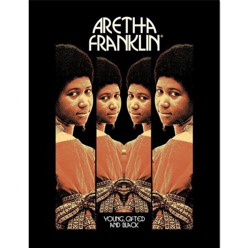 Aretha Franklin Young, Gifted And Black Framed Poster