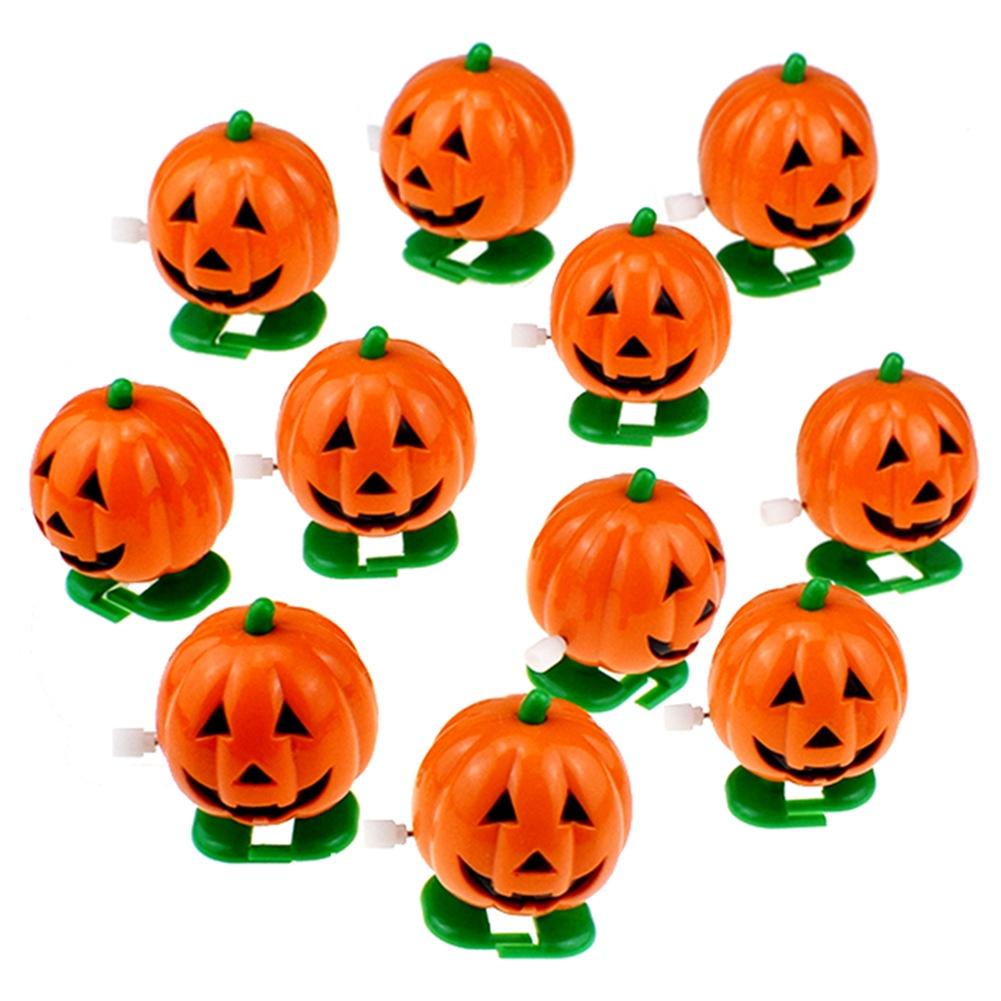 Pumpkin Exciting Windup Toy For Halloween Enhance Emotional And Intellectual Development Plastic