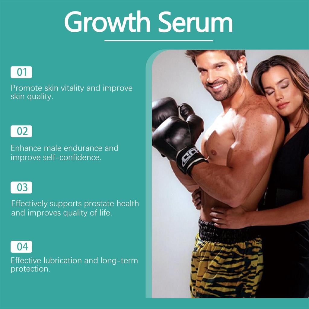 Men's Body Care Herbal Serum, Male Massage Essential Oil, Deep Nourishing Moisturizing Body Care Oil for Men’s Daily Grooming