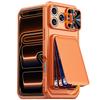 Applicable To iPhone18ProMax Mobile Phone Case Card Package Card Holder Apple 17promax Window Push Anti-drop