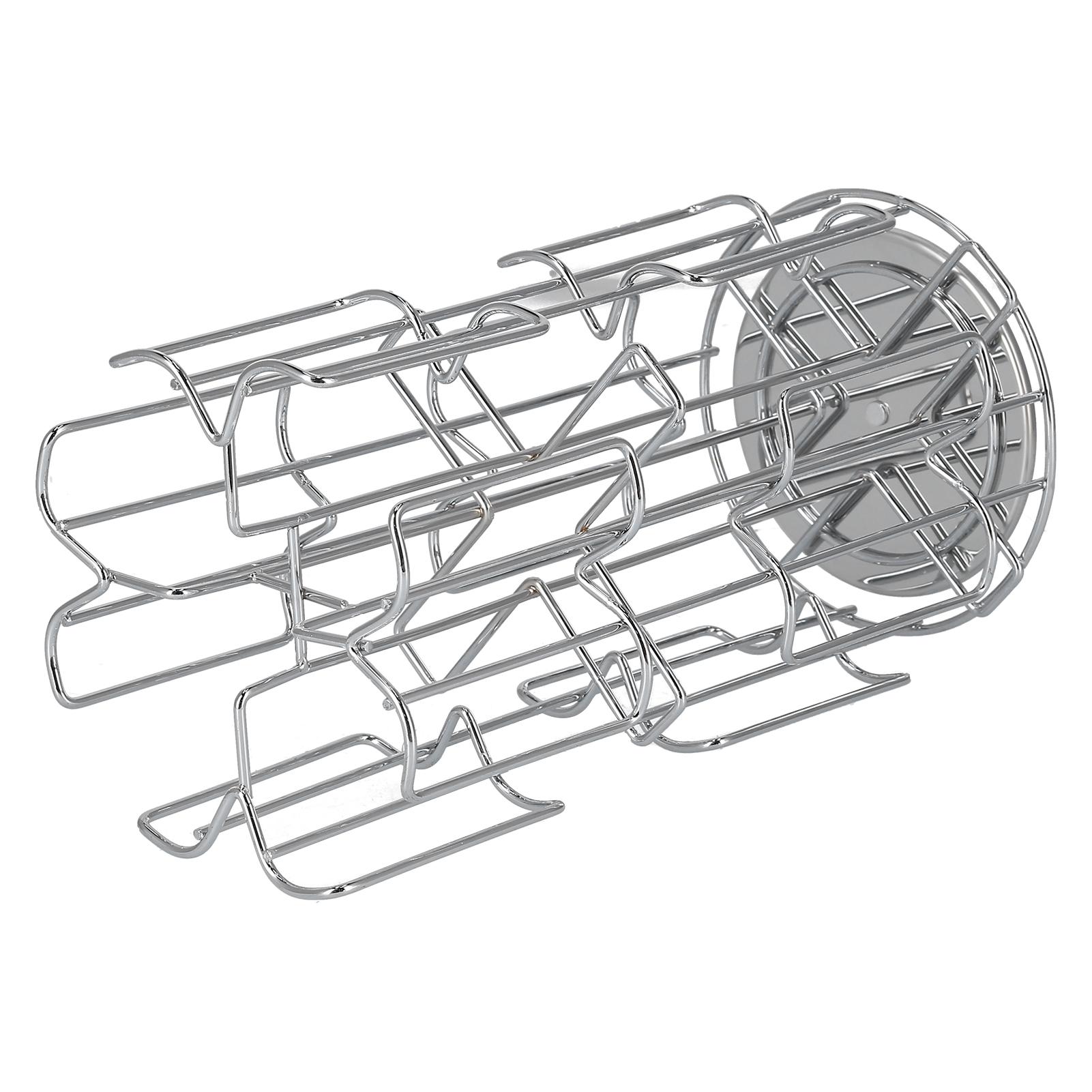 

Household Coffee Capsule Holder Rotatable Storage Rack Shelf for 64Pcs Capsule Kitchen