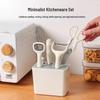 Abay Cream Style Kitchen Utensil Set