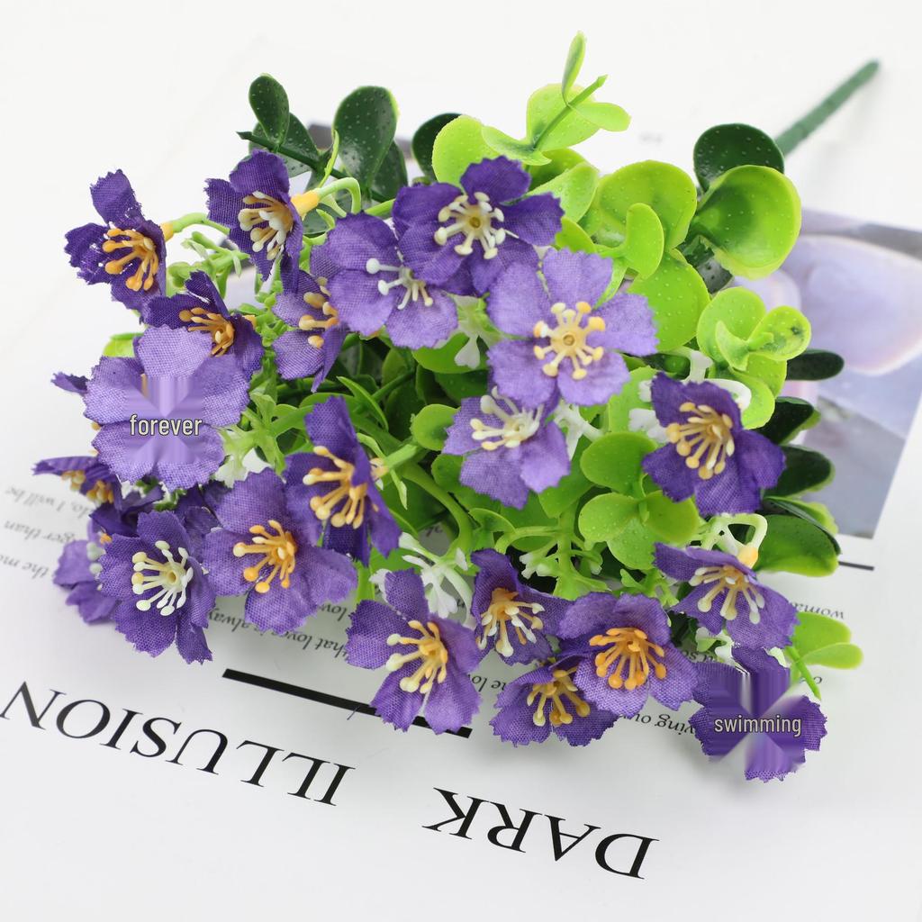 Artificial Greenery Bouquets for Home, Hotel, Wedding, and Decoration