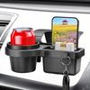 Car Door Organizer Car Storage Box Side Door Window Storage Barrel Pocket Hanging Storage Rack For Vehicle Car Accessories