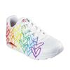 Skechers Womens/Ladies Goldcrown Glitter Heart Trainers