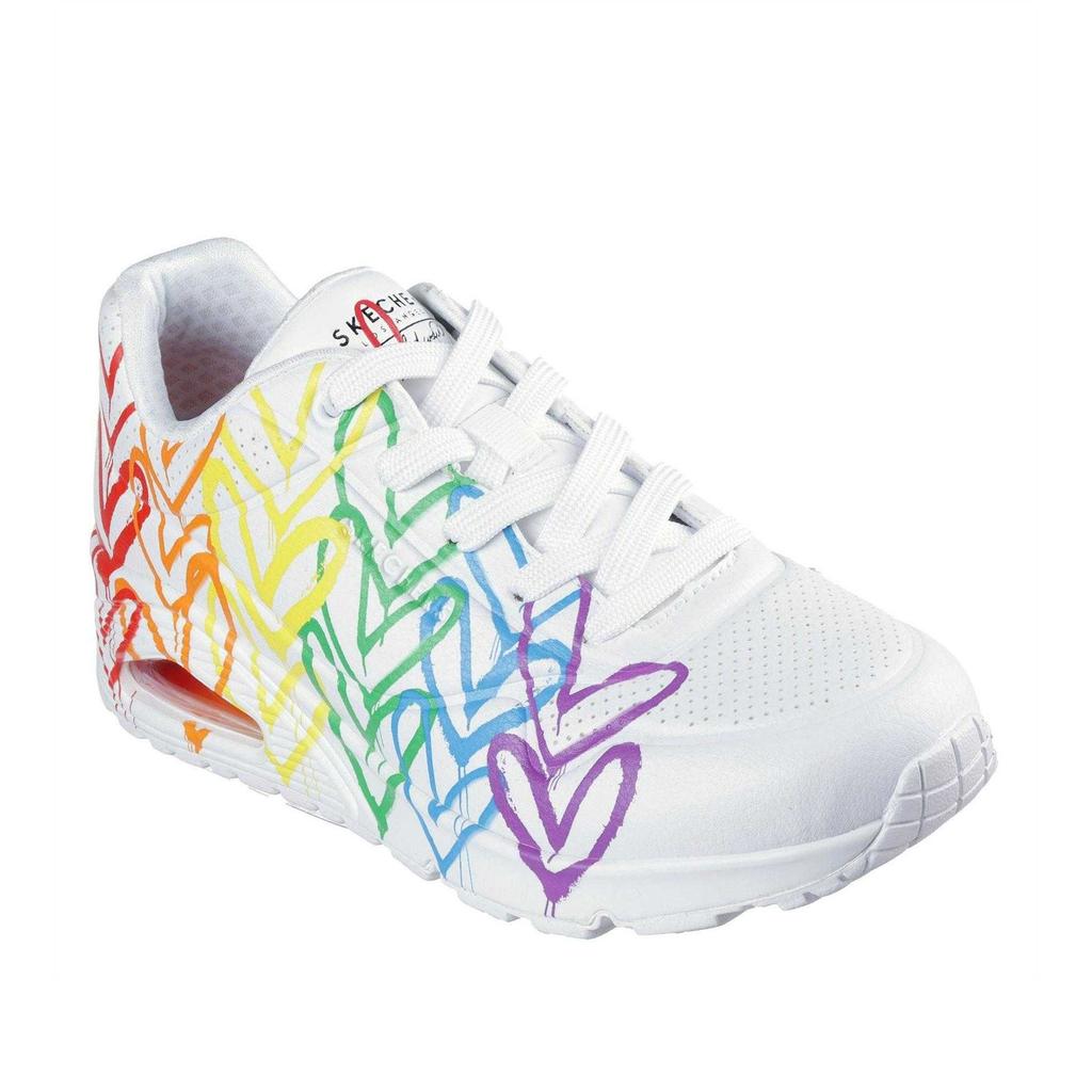 Skechers Womens/Ladies Goldcrown Glitter Heart Trainers