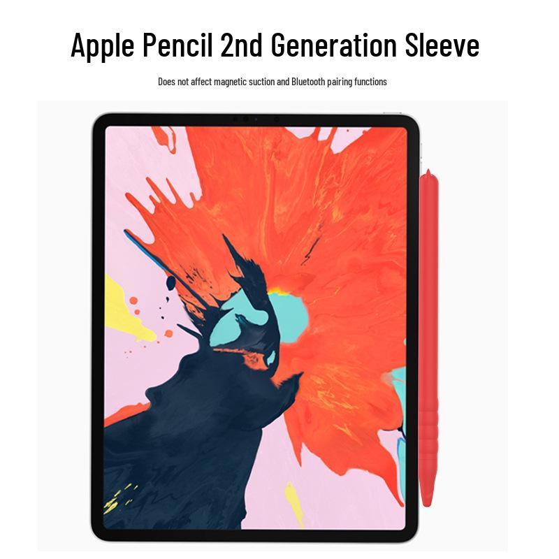 Cartoon Silicone Protective Case for Apple Pencil 2nd Gen – Anti-Fall & Anti-Scratch