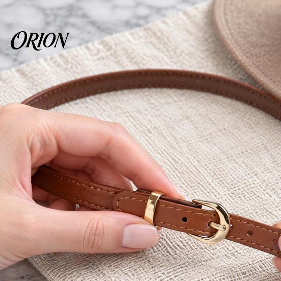 Hat Strap Replacement PU Leather Strap, Adjustable with Metal Buckle Band, Decorative Belt Flexible Band for Straw Hats And Fedora Decoration