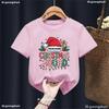 Custom Family Christmas Squad Shirt Personalized Name Christmas Shirt Matching Family Christmas Squad Shirt Cute Boy/Girl Tshirt