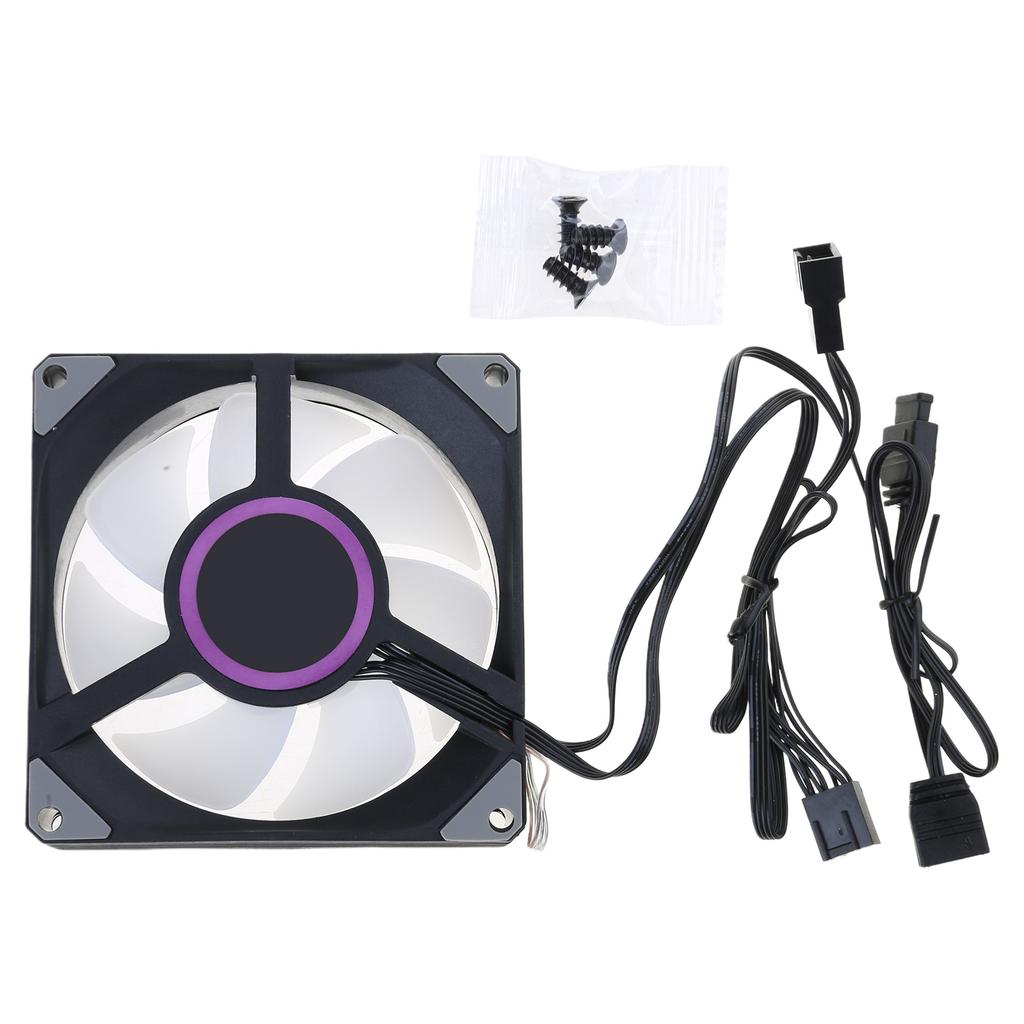 90mm ARGB LED PWM Cooling Fan Desktop CPU Air Cooler Quiet Operate For PC Case 9CM 9025 Fan