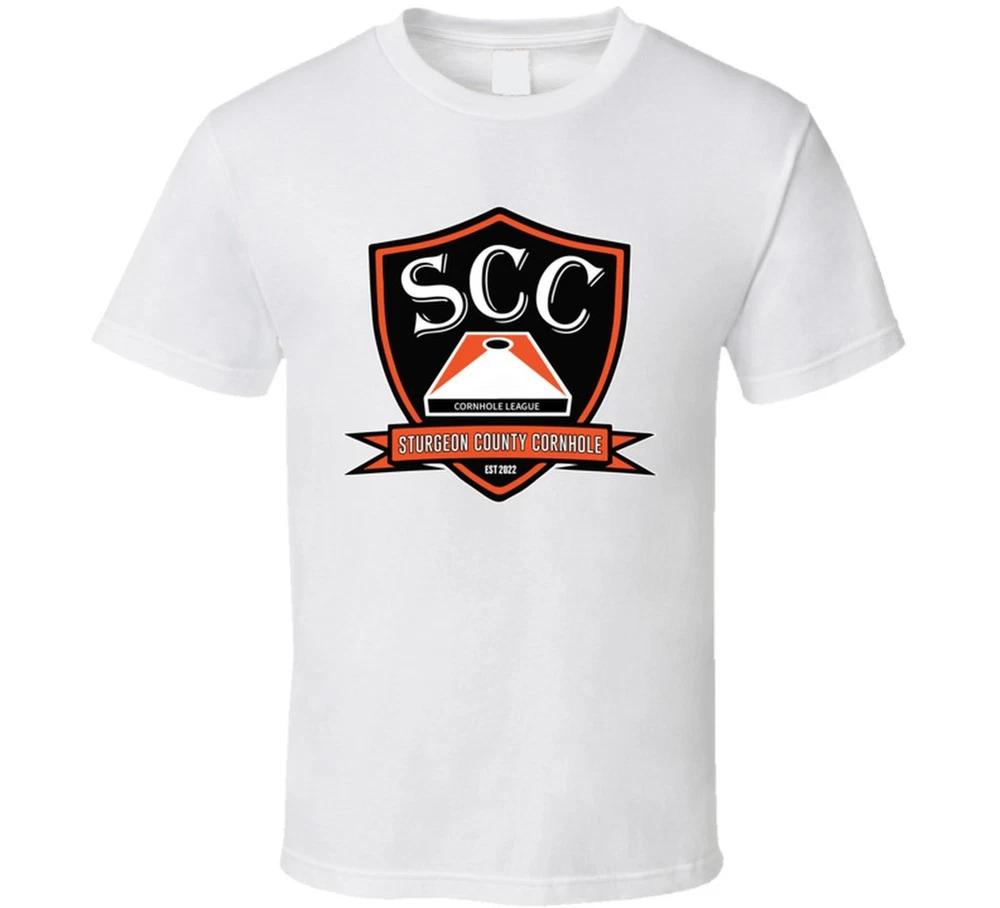 Sturgeon County Cornhole League Logo T Shirt S