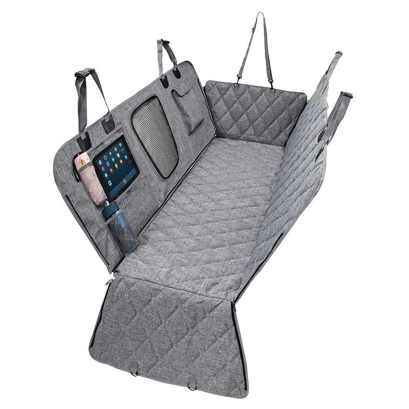 New Dog Car Pet Mat Waterproof Car Rear Seat Pet Car Mat Removable Dog Mat for Car Use