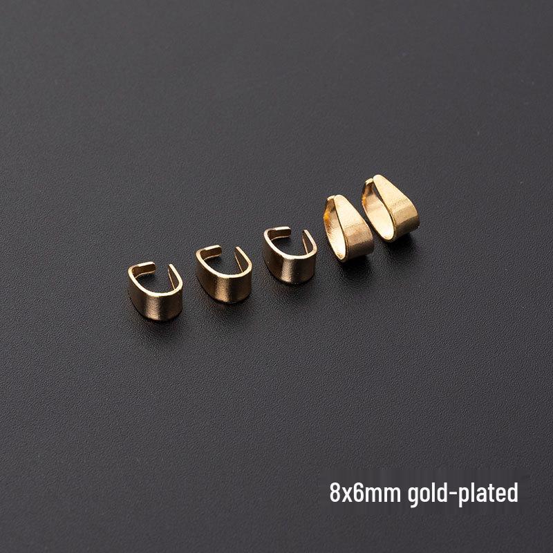 DIY Metal Melon Seed Clasp Pendant for Jewelry Necklace