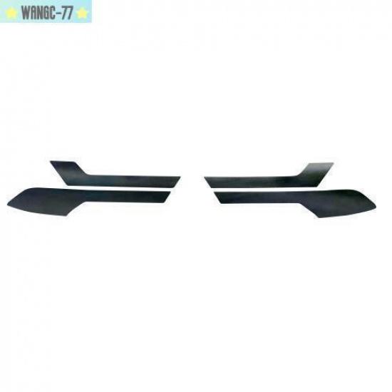 Bright BlackFront Center Mesh Grille Grill Strip Sticker For Outlander 2016-