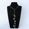 Necklace Vintage Natural Stone Premium Sense Tassel Sweater Chain Ladies Alloy Long Necklace