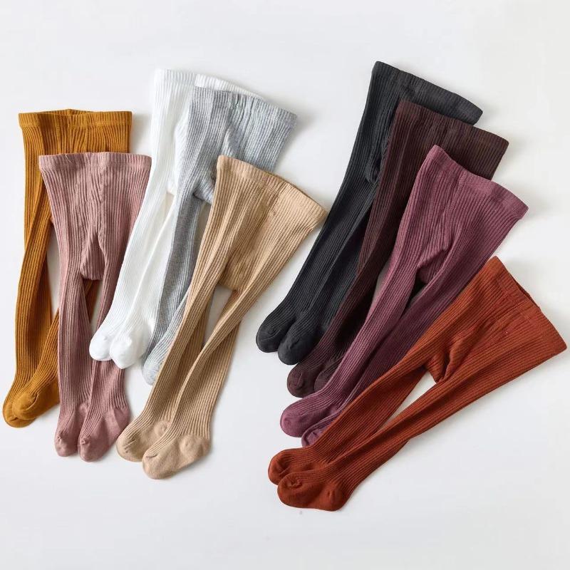 Baby Strumpfhosen Winter Herbst Einfarbig Weiche Baumwolle Dicke Warme Baby Mädchen Strumpfhosen Neugeborenen Kleinkind Enge Junge Mädchen Strumpfhosen Kleidung