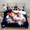 3PCS Football Player Kane  Bedding set,Ideal for1pc Duvet Cover And 2pcs Pillowcases Perfect for Christmas gift,Ideal for Bedroom, Dormitory