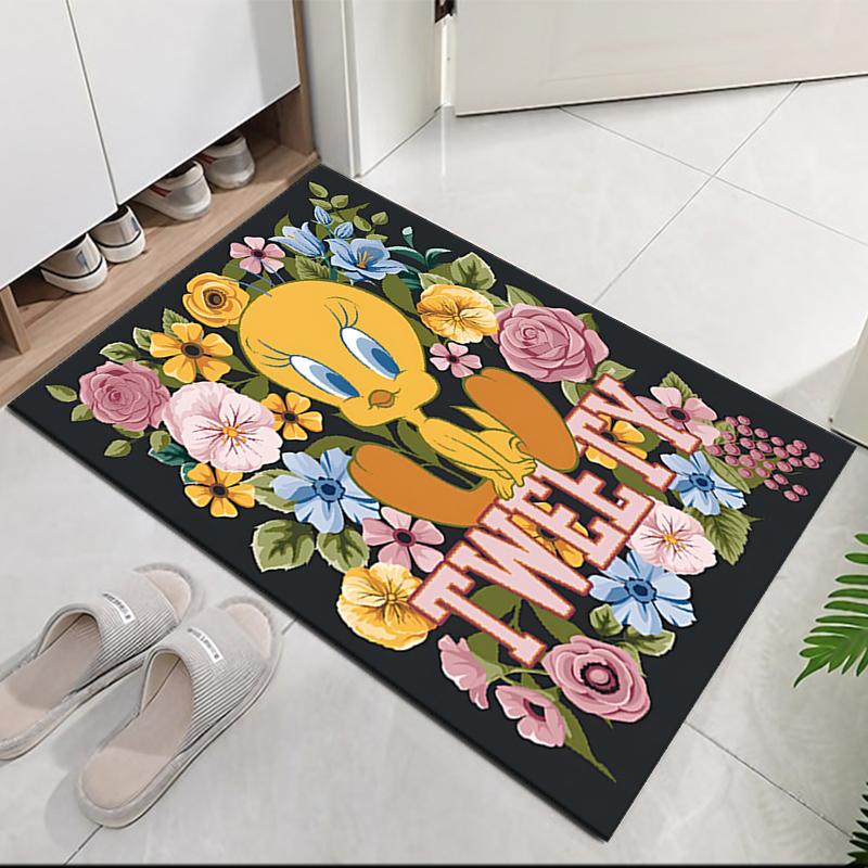 Tweety Printed Carpetrugfor Office Chair Living Room Bedroom Kitchen Room Decor Gifts
