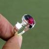 Faceted Multi Tourmaline Ring 925 Sterling Silver Ring Unique Design Jewelry Real Gemstone Handmade Ring Gift For Him Available In Ring Size