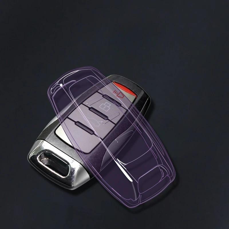 TPU Car remote cover for Great Wall Poer GWM Ute Cannon Pao P Series Haval Hover H6 H7 H8 H4 H9 F5 F7 H2S Transparent key Case