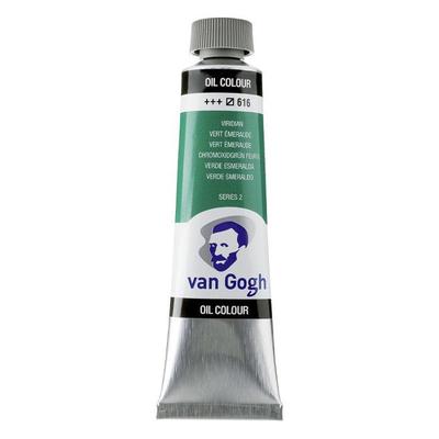 Ölfarbe - Smaragdgrün - 616 - Mit Distelöl - Van Gogh - 40ml