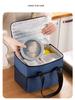 Cationic Waterproof Insulated Lunch Bag - Large Capacity, Thickened for Picnic or Handheld Use