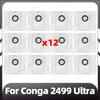 Compatible for Conga 2499 Ultra Replacement Main Side Brush HEPA Filter Mop Pad Dust Bags Spare Parts Accessories