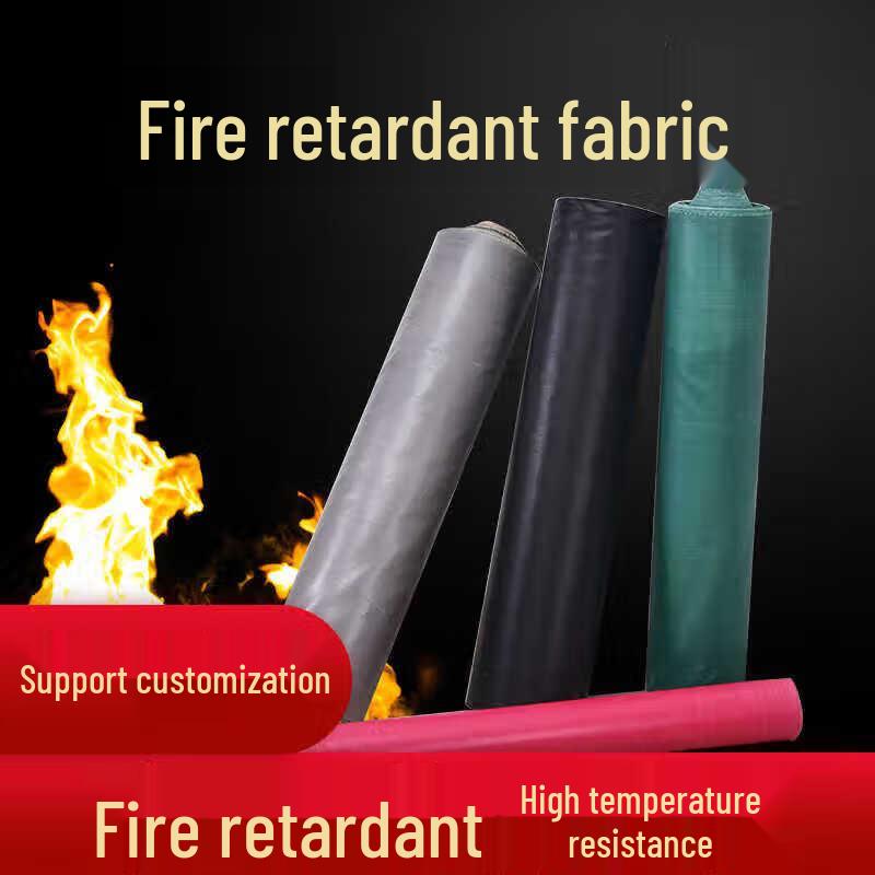 Zhong Ge Fire Retardant Striped Tarp