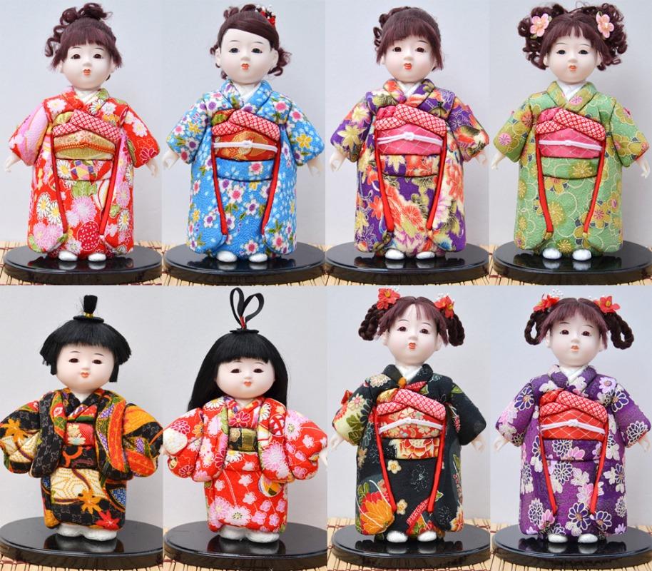 Retro Japanese geisha Doll Action figures Kimono Statue Figurines Ornaments for Home Room Hotel Desk Cabinets Decor Crafts Gift