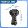 Motorcycle Mount Bracket Tube Clamp Mounting Easy To Install Sturdy Aluminum Alloy Light