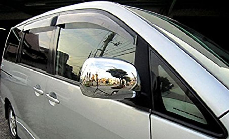 BRIGHTZ Chrome Door Mirror for Estima L Compatible with Estima L and R40 Covers, K-Type, 30/40 (MIR-SID-068), (ACR30W, ACR40W, MCR30W, MCR40W), ACR30,