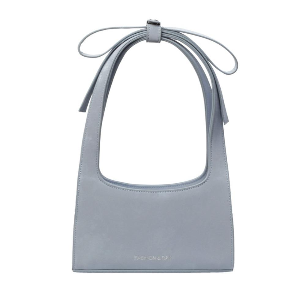 

Balletcore Bow Clutches Bag Solid Color Evening Party Clutches Korean Style Hobo Bag Streetwear синий