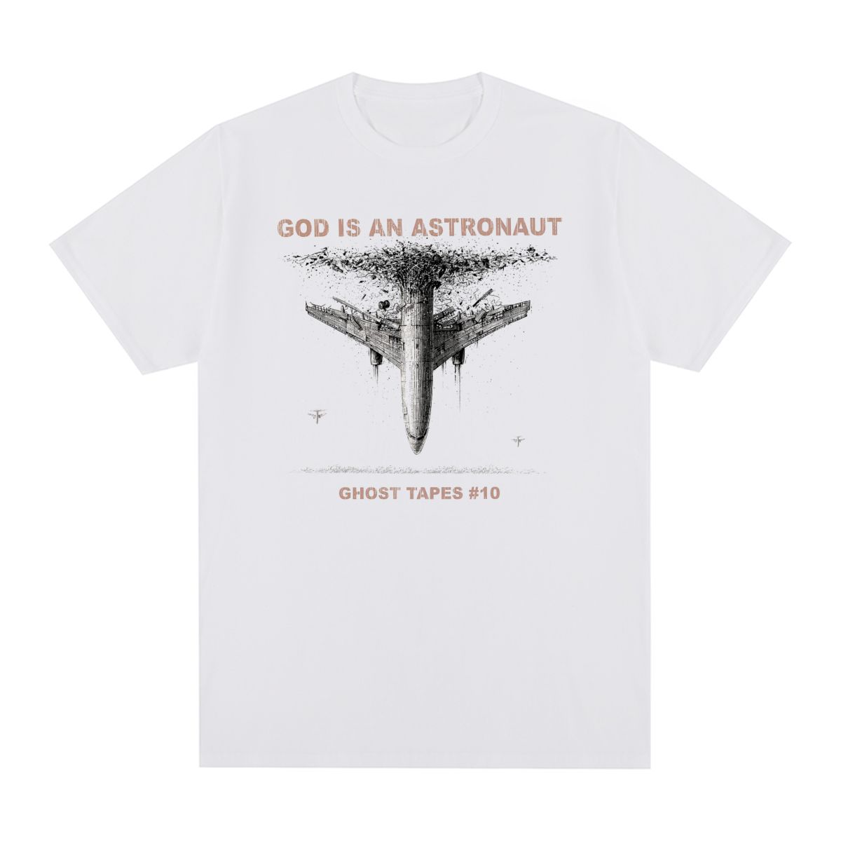 

God Is An Astronaut band post rock Vintage T-shirt GHOST TAPES 10 Cotton Men T shirt New Tee Tshirt Womens Tops 3XL
