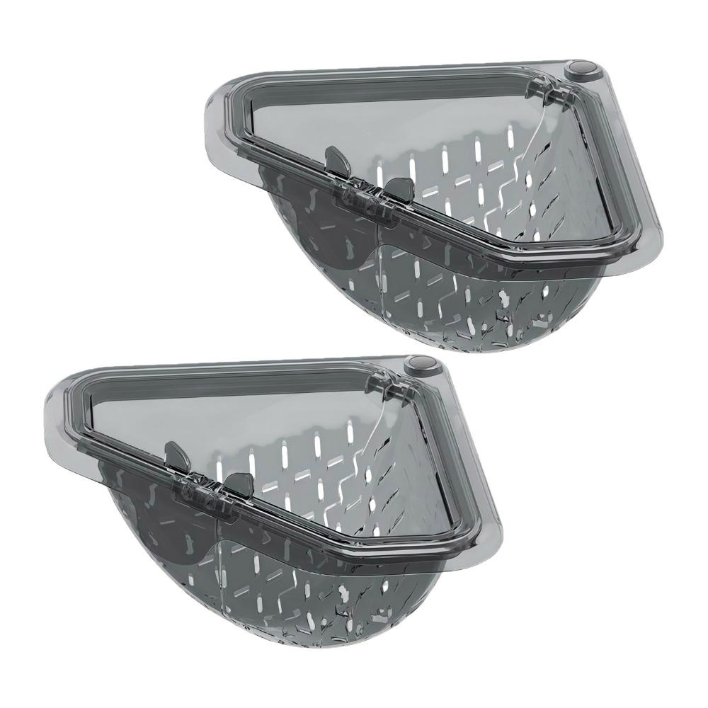 Magnetic Design Leftover Sink Triangle Shape Sink Food Catcher Drain Basket Filter  Food Scraps