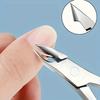 1pcs Stainless Steel Nail Clippers for Thick & Ingrown Toenails, Precision Trimming Tool,Manicure Pedicure Tool for Salon & Home