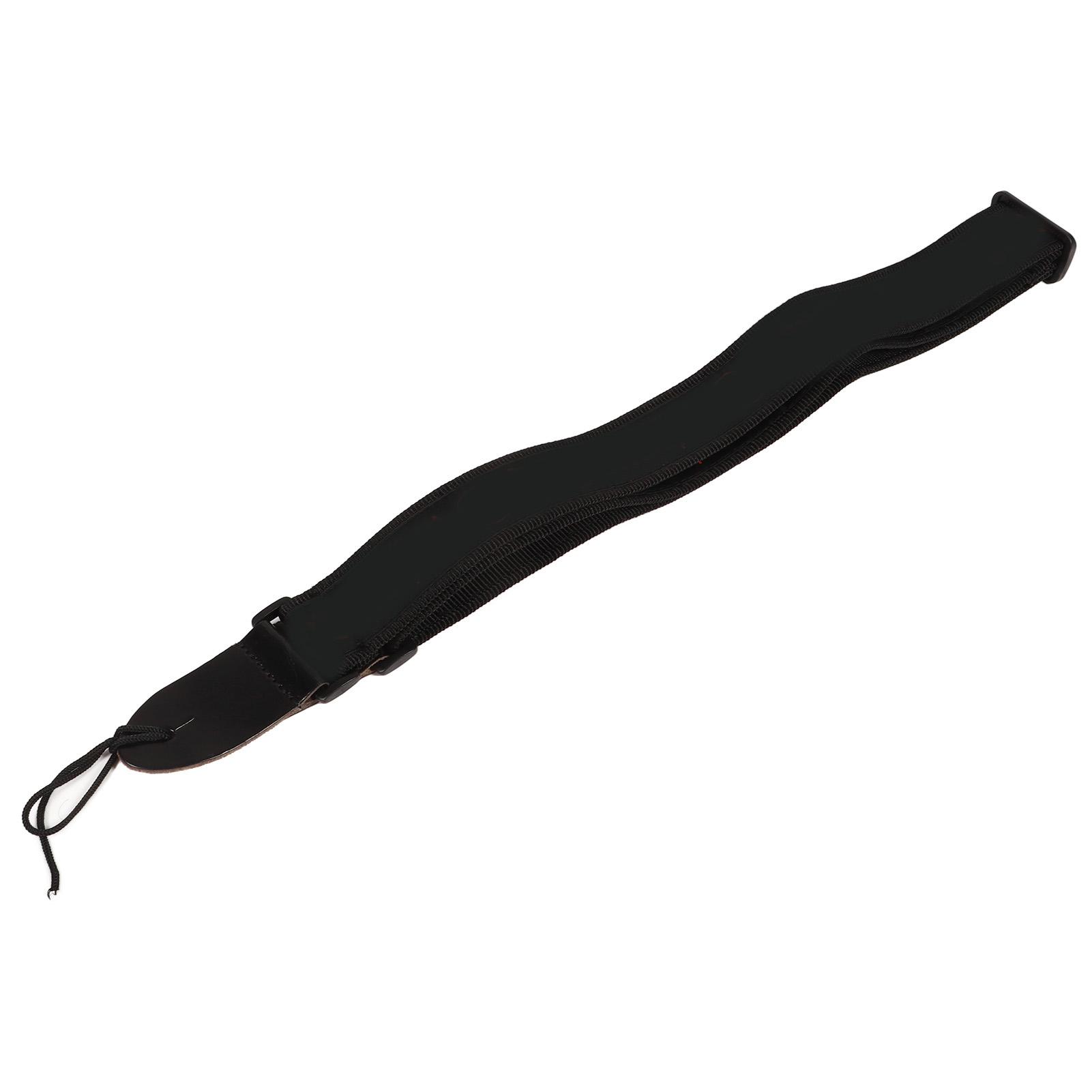 Регулируемый басовый ремень с пряжкой Нейлоновый ремень для акустической гитары Пояс для музыкального инструмента