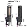 12V M10 Universal Motorcycle LED Turn Signals Light Waterproof Indicators Amber Flasher Blinker Lamp Accessories For Motorbike